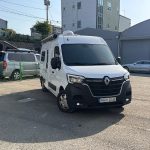 르노마스터 욜로 캠핑카 전기부자 고정식변기 바닥난방 인산철 800A 태영광 700W 풀옵션