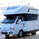 포터2포레스트 디럭스 캠핑카 풀옵션 후면 확장형