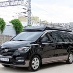 현대순정 더뉴그랜드스타렉스 팝업루프 캠핑카 인산철 배터리 인버터 장착