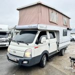 포터2 더블캡 1톤트럭 캠퍼 풀옵션 500Ah 인산철 바닥난방