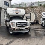 랜스865 픽업트럭 캠퍼 F250 데일리카 겸용