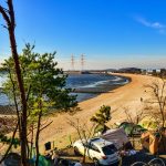 실미유원지유료캠핑장소