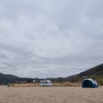 옥천 동이면 적하리 탐강 강변