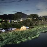 황룡강변황룡교