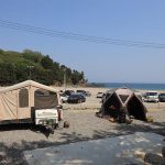 덕산해변 캠핑장