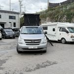 스타렉스 캠핑카 5인승 루프탑텐트 은하수 무드등