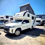 렉스턴스포츠칸 4WD 에이스캠퍼V70 루프탑텐트 5인승 캠핑카