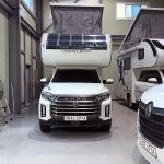 렉스턴 스포츠칸 징기스칸 V70K 캠핑카 태양광 1200W 신품 루프텐트