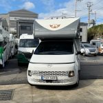 현대 스타리아 4WD 캠핑카 하체보강 에어쇼바 인산철 900Ah 태양광 760W