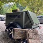 히크스 카키 멀티캠 트레일러