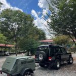 히크스 밀리터리 카키 2017년식 중고 트레일러