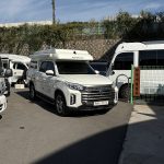 렉스턴스포츠칸 팝업루프 캠핑카