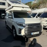 렉스턴스포츠칸 캠핑카 5인승 600Ah 무시동에어컨