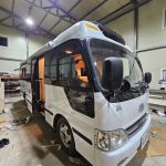 2012년식 e카운티 15인승 롱바디 캠핑카, 정우인산철 1200Ah, 1종 보통면허 운행 가능