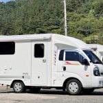 워크스루 시티밴 캠핑카 측면 확장형 2018년식 키로수 짧음