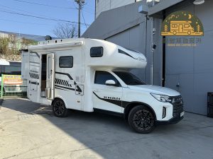 렉스턴스포츠칸 캠핑카 RS칸 전기부자 인산철1200AH 태양광1140W