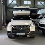 렉스턴스포츠칸 쿨맨캠핑카 홍카맨 팝업루프 쿨맨 2024년 신차급 중고 캠핑카