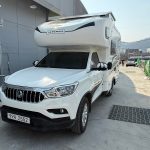 렉스턴스포츠칸 Rs캠핑카 4WD 후면확장형 5인승 모터홈 2021년식 중고 캠핑카