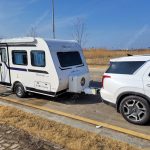 국산 디오지370lq 2022년식 중고 카라반