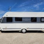 하비 디럭스 495WFB 2018년식 중고 카라반