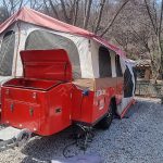 원폴딩 캠핑 트레일러 2020년식 중고 트레일러